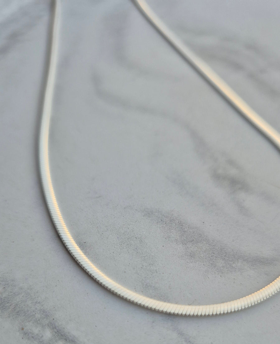 925 Sterling Silver 2.3mm Snake Chain