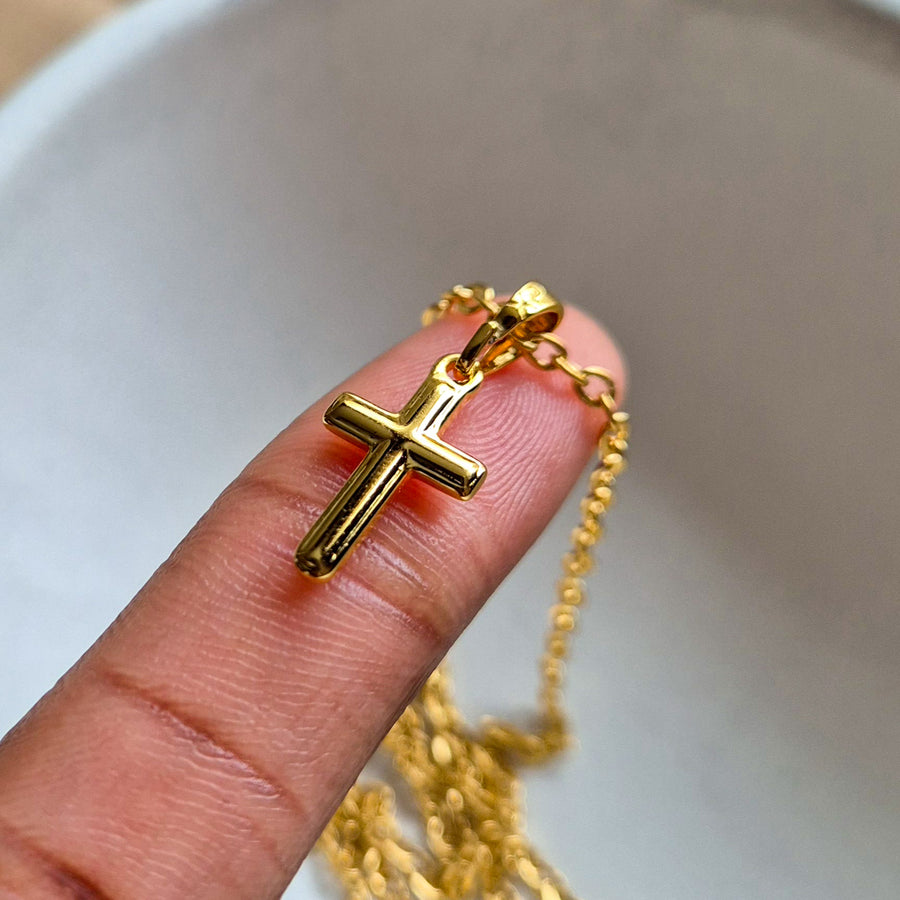 Mini Cross Necklace