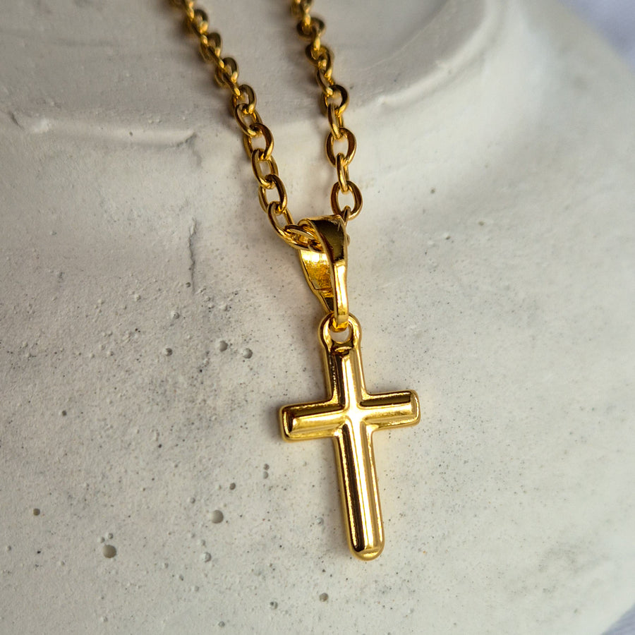 Mini Cross Necklace