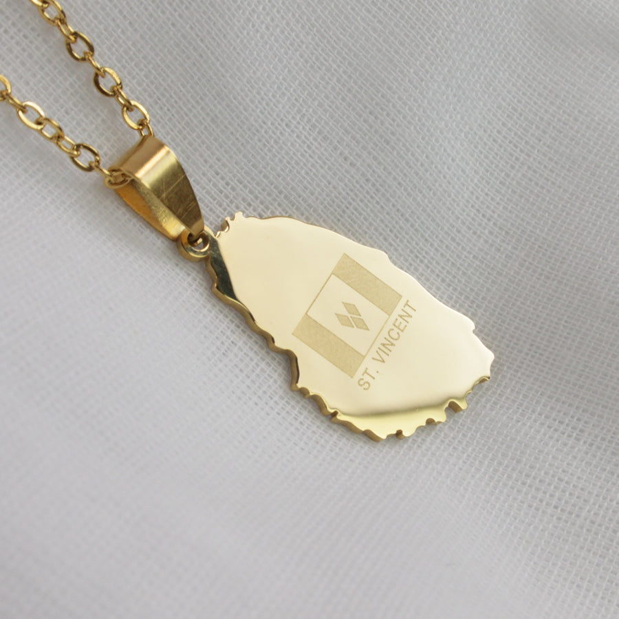 St Vincent Flag Pendant