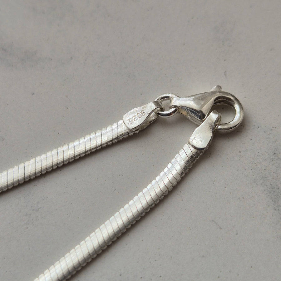 925 Sterling Silver 2.3mm Snake Chain