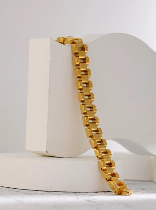 Chain Link Bracelet - Iṣura